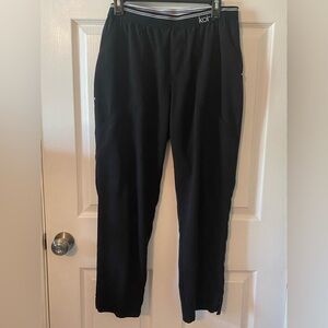 Koi Next Gen Women's Black Cargo Pants in Petite Large
